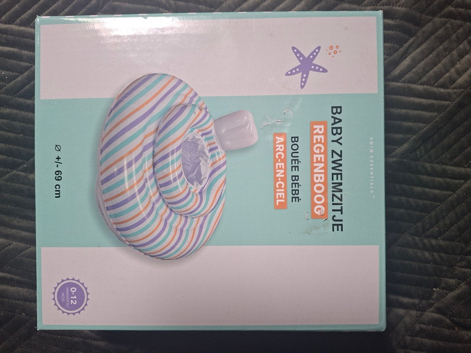 Nieuw Baby Zwemzitje Regenboog - Swim Essentials, Ophalen of Verzenden, Nieuw, Zwemband, Swim Essentials