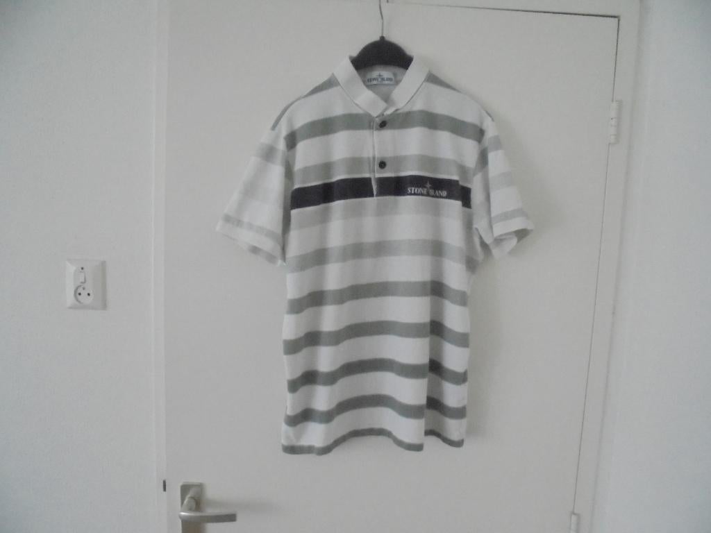 Stone Island vintage polo Maat XXL, Verzenden, Zo goed als nieuw, Maat 56/58 (XL), Stone Island