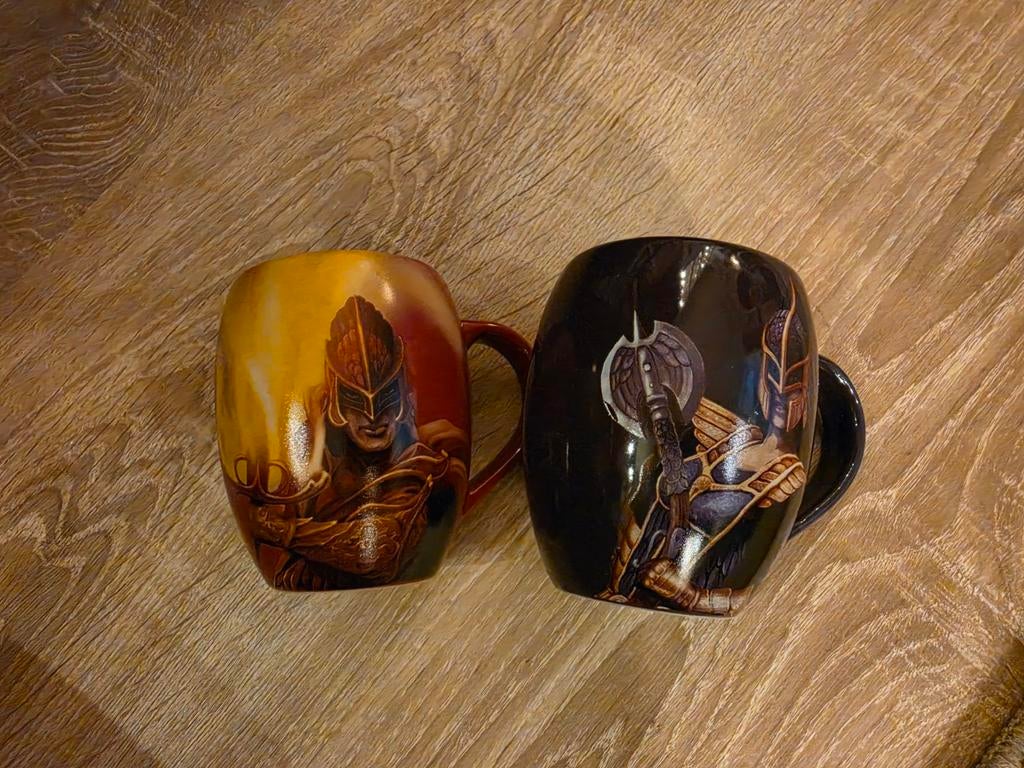 Efteling raveleijn senseo kopjes, Ophalen of Verzenden, Zo goed als nieuw