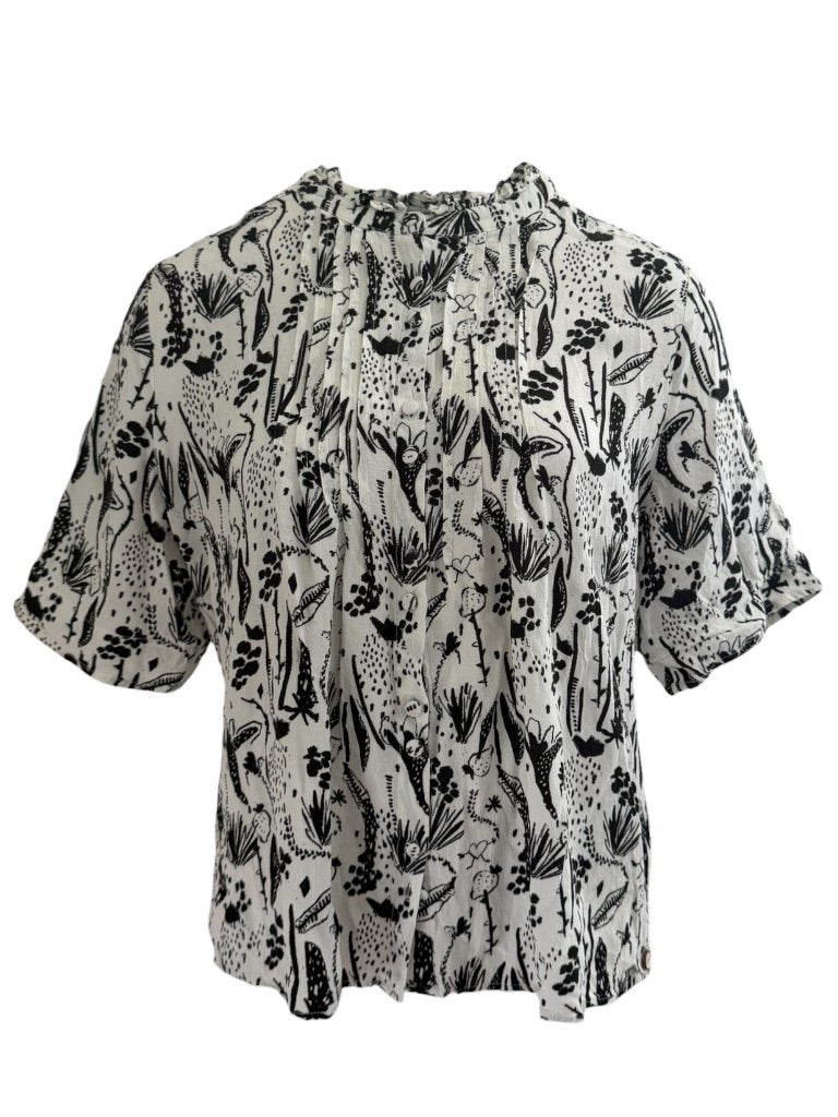 Pom Amsterdam blouse XXL, Zwart, Maat 46/48 (XL) of groter, Ophalen of Verzenden, Zo goed als nieuw