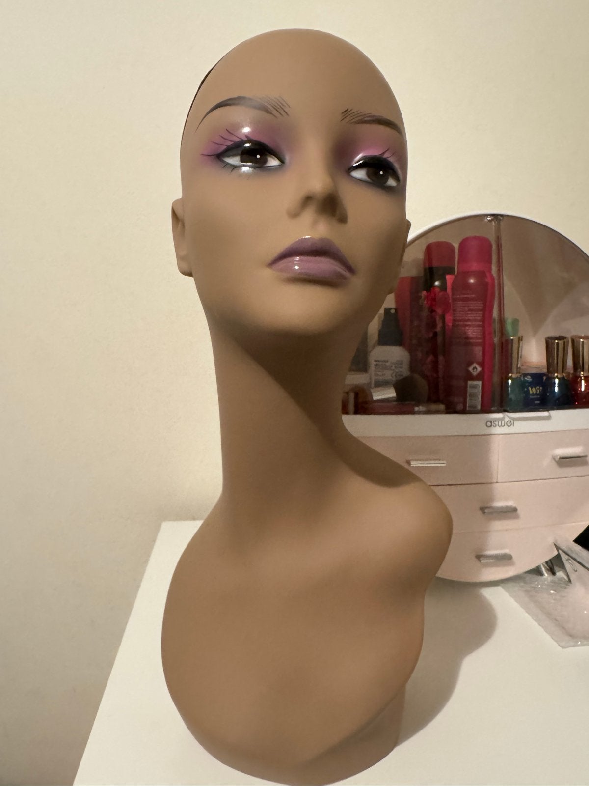 Mannequin Hoofd met Make-up, Verzamelen, Ophalen of Verzenden, Nieuw, Overige typen