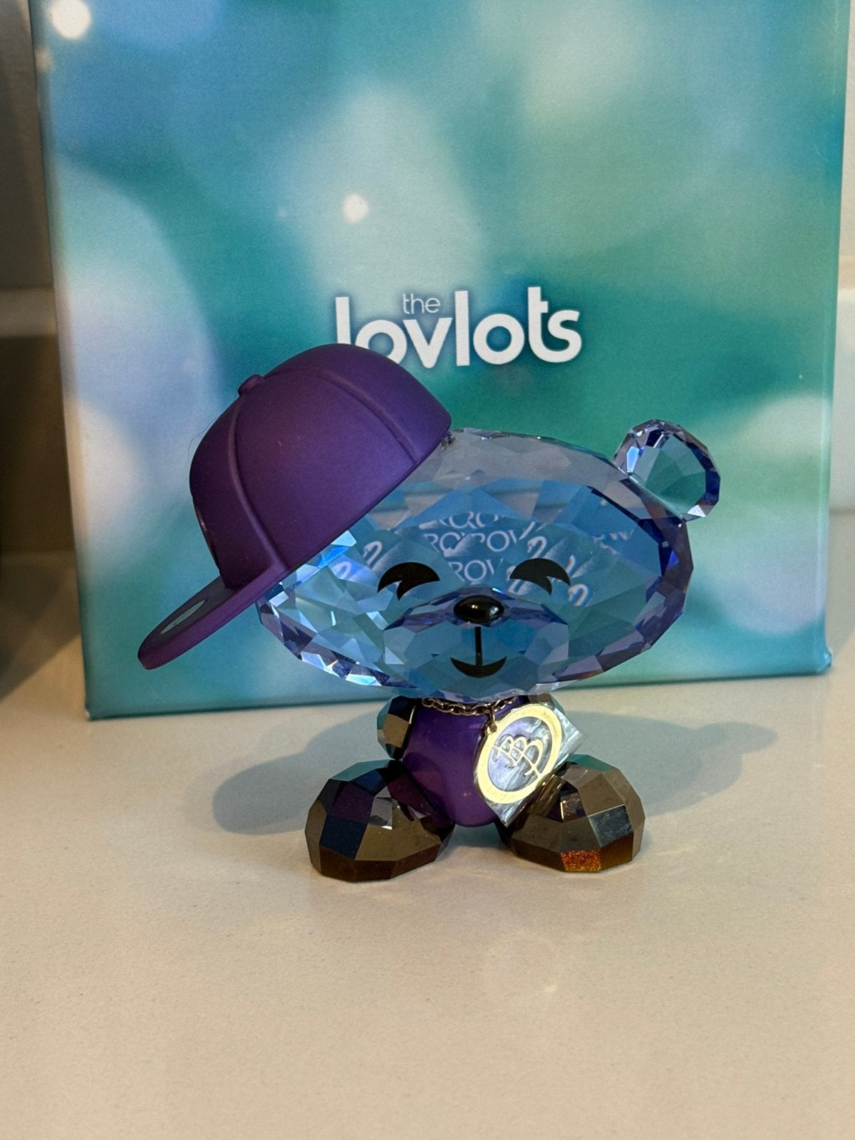 Swarovski Bo Bear Hip Hop, Ophalen of Verzenden, Zo goed als nieuw, Figuurtje