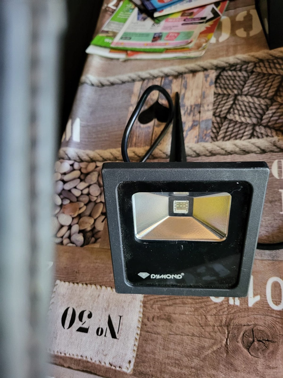 Dymond LED schijnwerper - Zwart, zo goed als nieuw, Overige merken, Zwart, Overige fittingen, Zo goed als nieuw