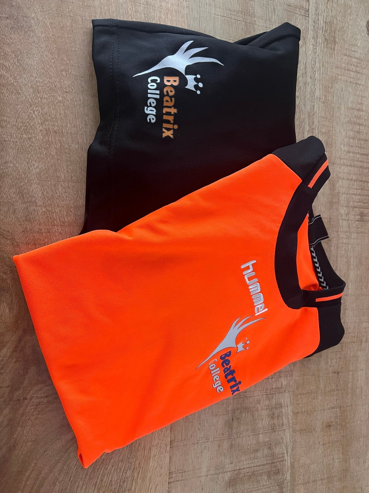 Hummel Sportshirts Beatrix College (2 stuks), Ophalen of Verzenden, Jongen of Meisje, Sport- of Zwemkleding