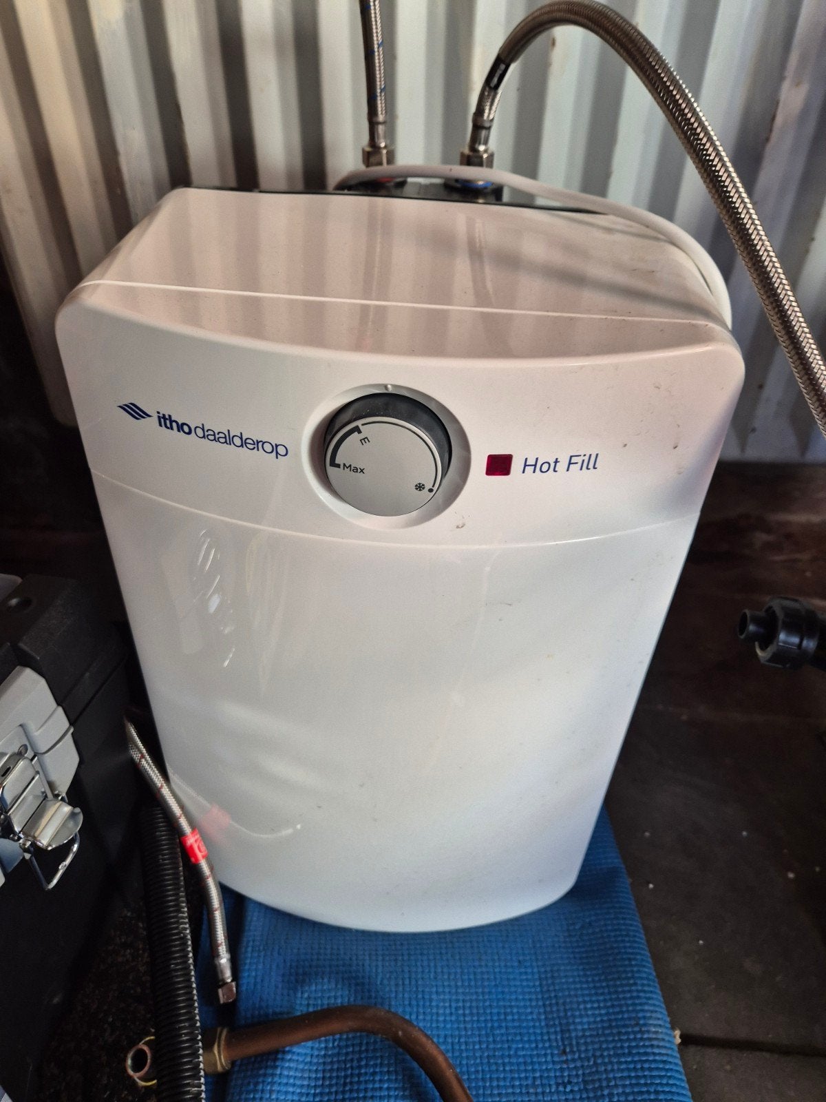 Itho Daalderop close-in boiler - 10 liter, Doe-het-zelf en Verbouw, Minder dan 20 liter, Ophalen of Verzenden, Boiler