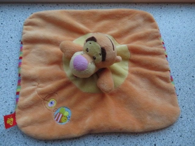 Knuffeldoek Teigetje van Disney Baby Kruidvat vliegend bijtj, Oranje, Disney, Overige typen, Ophalen of Verzenden
