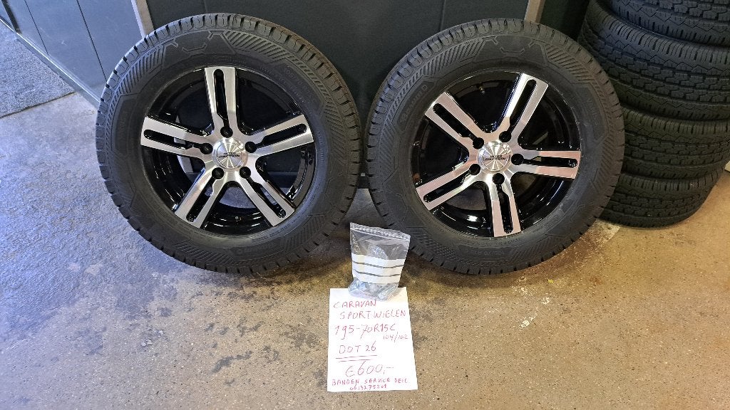 Caravan sportwielen diverse soorten op voorraad. 14 en 15 '', Auto-onderdelen, Banden en Velgen, 15 inch, Banden en Velgen, Nieuw