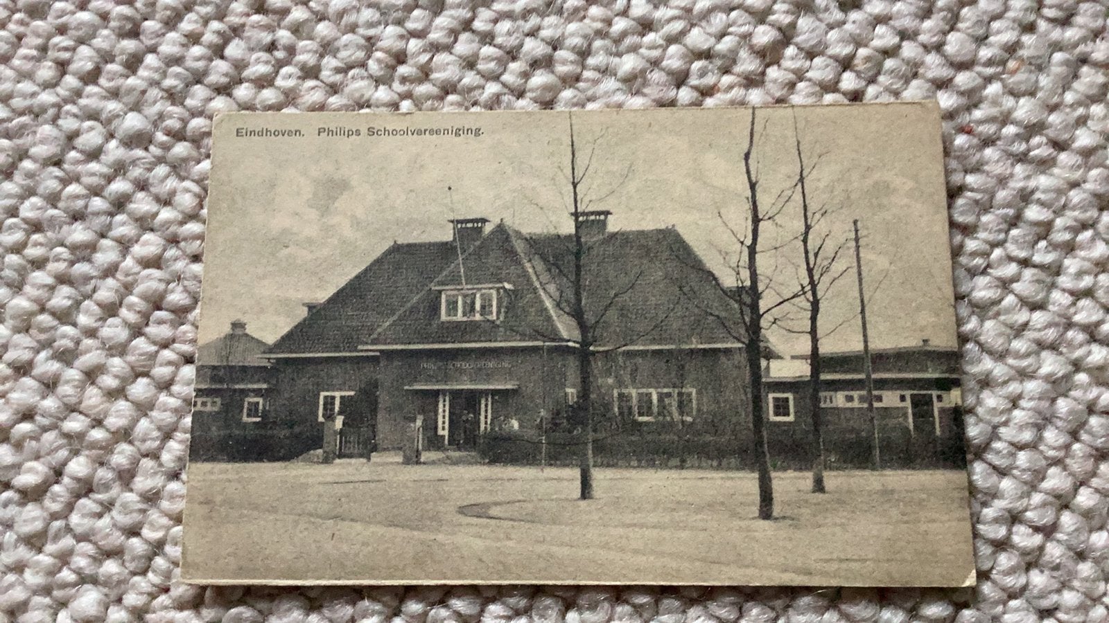 Ansichtkaart Eindhoven Philips Schoolvereniging begin 1900, Ophalen of Verzenden, Voor 1920, Ongelopen, Noord-Brabant