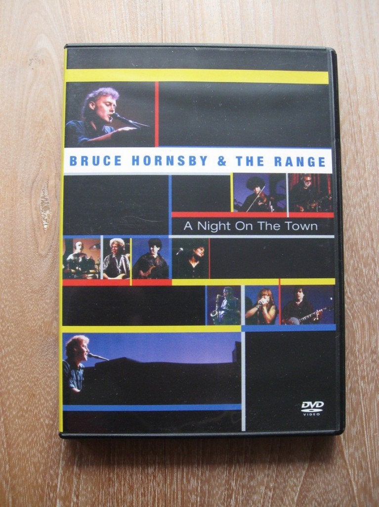 DVD Bruce Hornsby & The Range - A Night On The Town, Alle leeftijden, Ophalen of Verzenden, Zo goed als nieuw, Concert