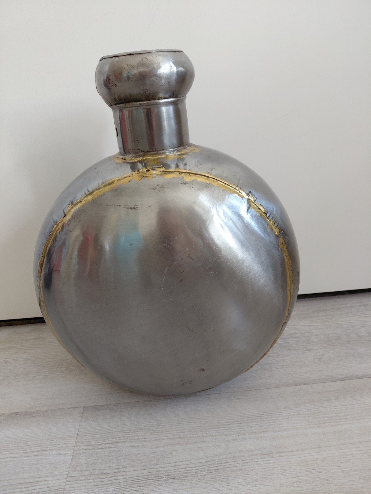 koudia silver flank handmade engeland mooie vaas, Huis en Inrichting, Ophalen of Verzenden, Gebruikt, Zilver