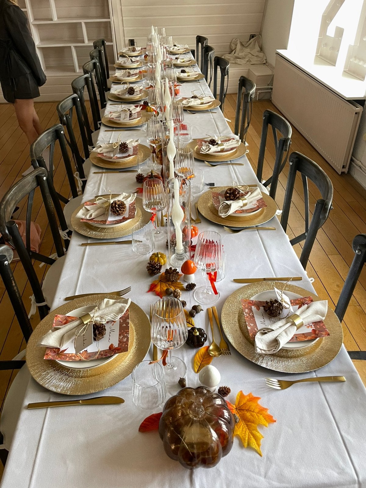 21diner pakket herfst autumn chique / tafelaankleding, Ophalen