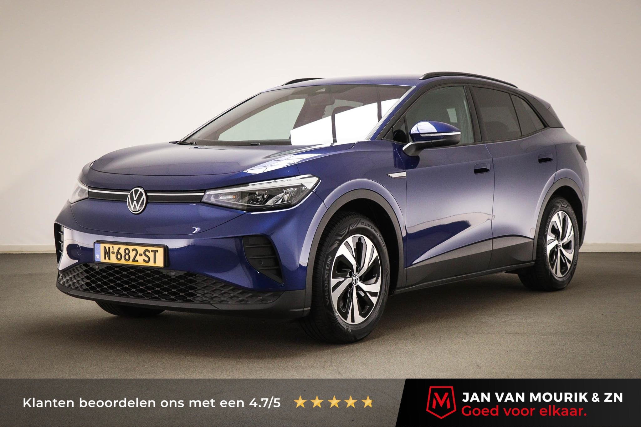 Volkswagen ID.4 City 52 kWh | SOH 92% | TREKHAAK| DAB | APPL, Automaat, Gebruikt, Huisgarantie, Met garantie (alle)