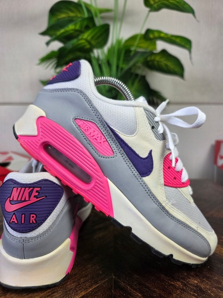 Nike Air Max 90 Laser Pink maat 42, Wit, Nike, Ophalen of Verzenden, Nike