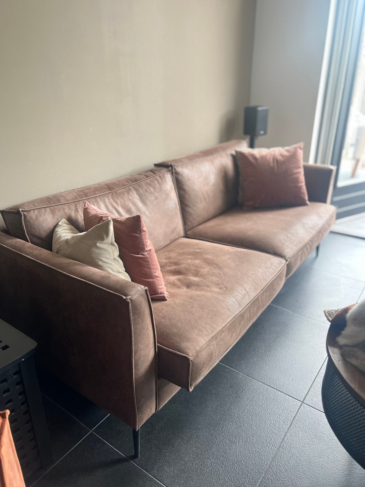 Bank en/of loveseat, Ophalen, Zo goed als nieuw