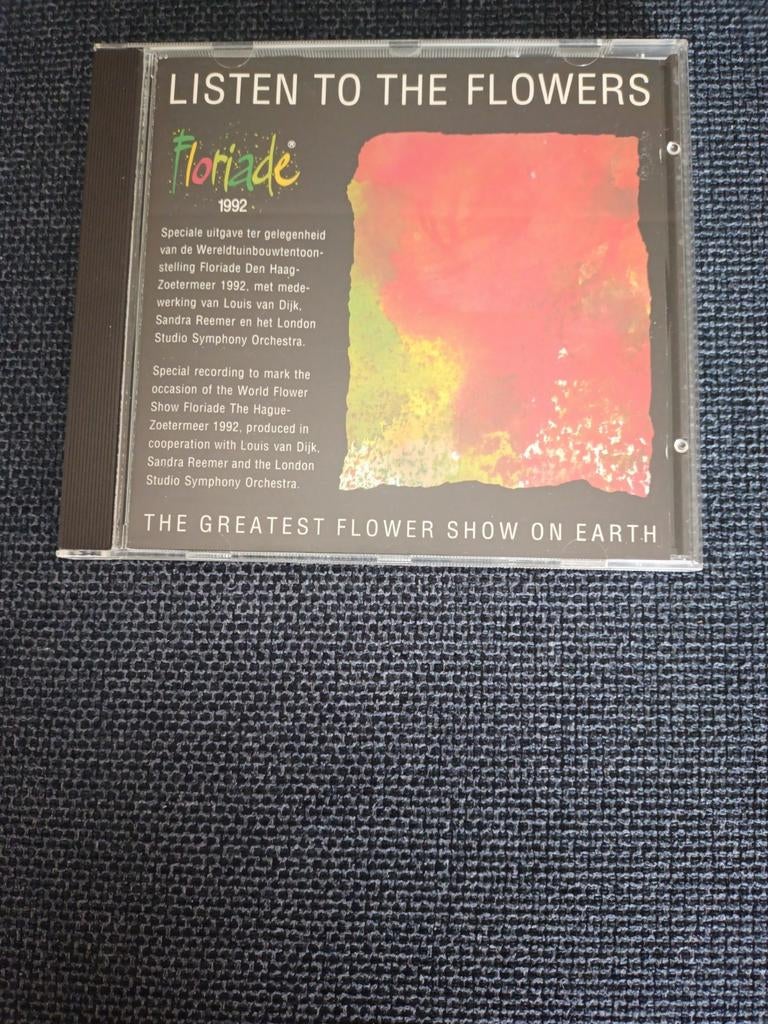 Floriade 1992 - LISTEN TO THE FLOWERS, Ophalen of Verzenden