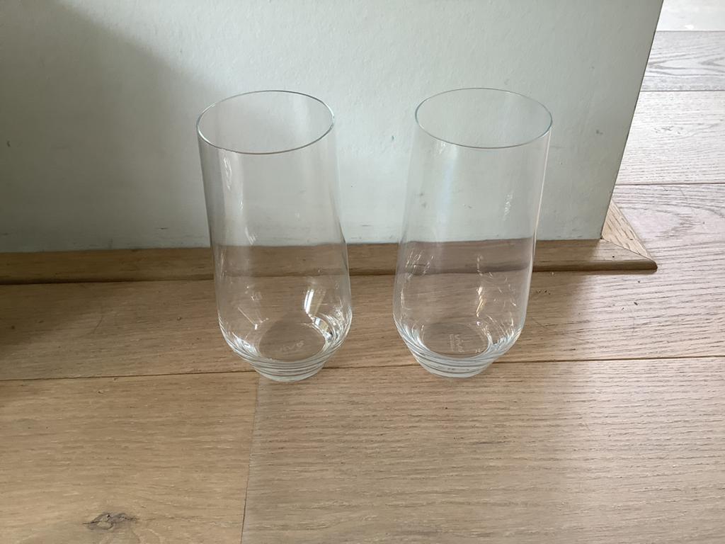 2 mooie frisdrankglazen van Vivo - Villeroy en Boch, Ophalen of Verzenden, Zo goed als nieuw, Overige typen