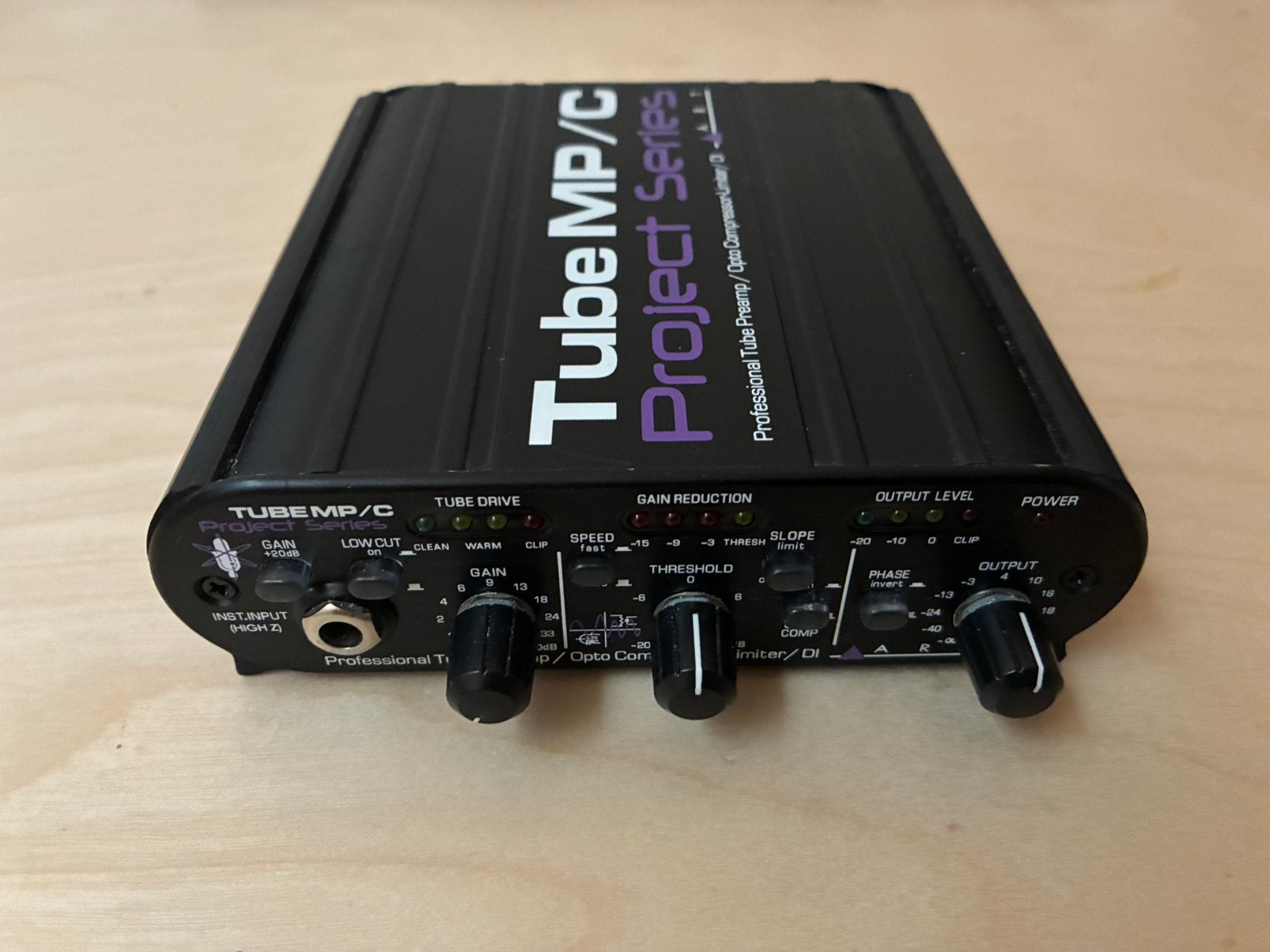 ART Tube MP/C Project Series – Tube Preamp / Compressor / DI, Ophalen of Verzenden, Zo goed als nieuw, Compressor