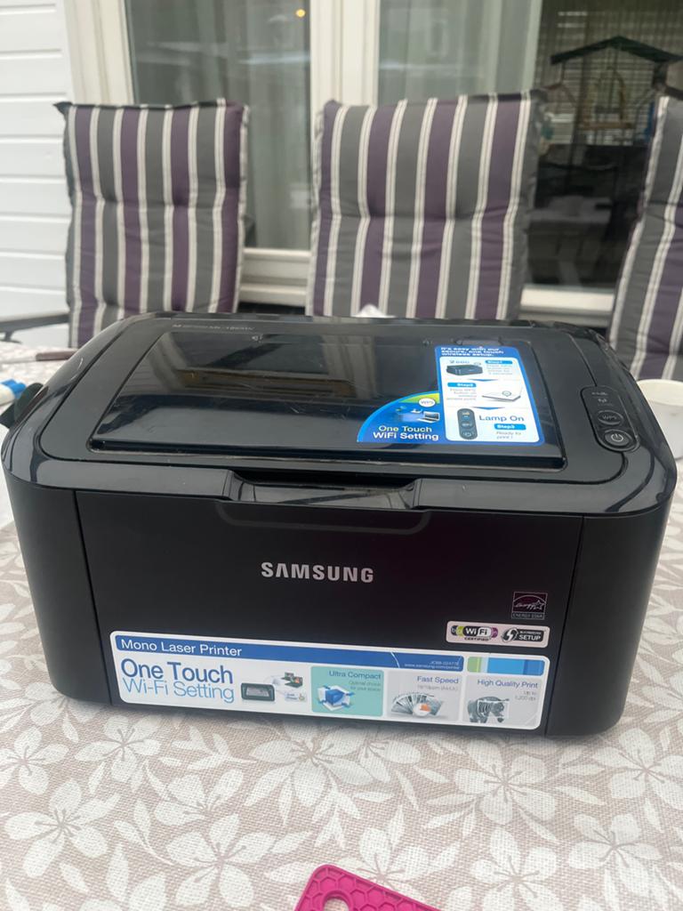 Samsung ML-1865W Mono Laserprinter met Wi-Fi, Computers en Software, Printers, Zwart-en-wit printen, Gebruikt, Printer, Ophalen of Verzenden