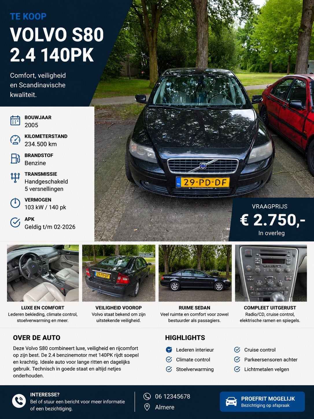 Volvo s40, Ophalen of Verzenden