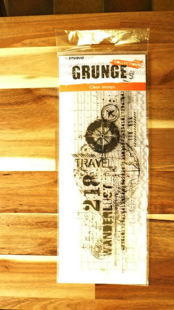 Studio Light grunge stempel, Hobby en Vrije tijd, Stempelen, Ophalen of Verzenden, Nieuw, Clearstamp