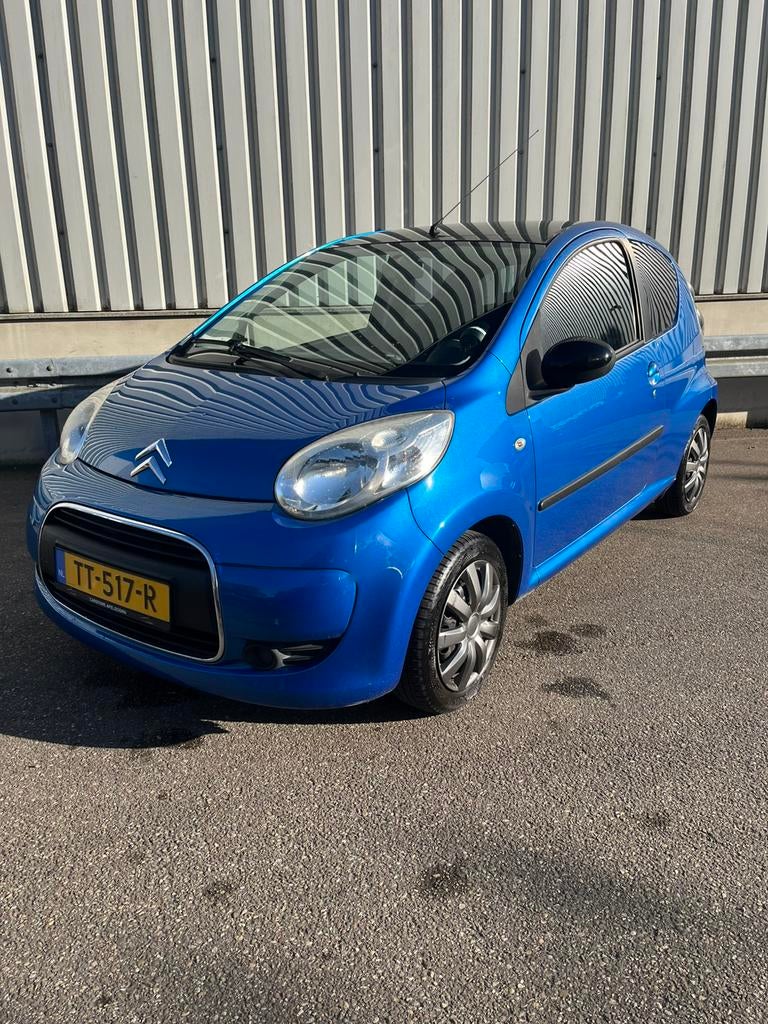 Citroën C1 1.0 3-DRS 2010 Blauw, Auto's, Citroën, Voorwielaandrijving, C1, 68 pk, Handgeschakeld