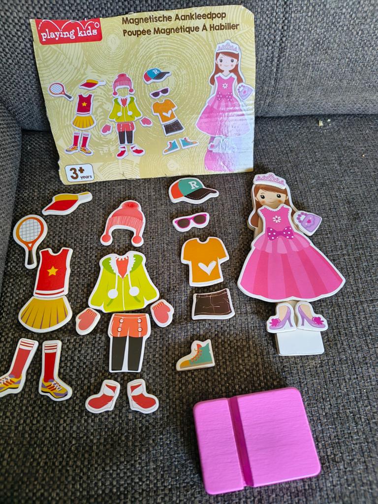 Magnetisch aankleden, Ophalen of Verzenden, Meisje