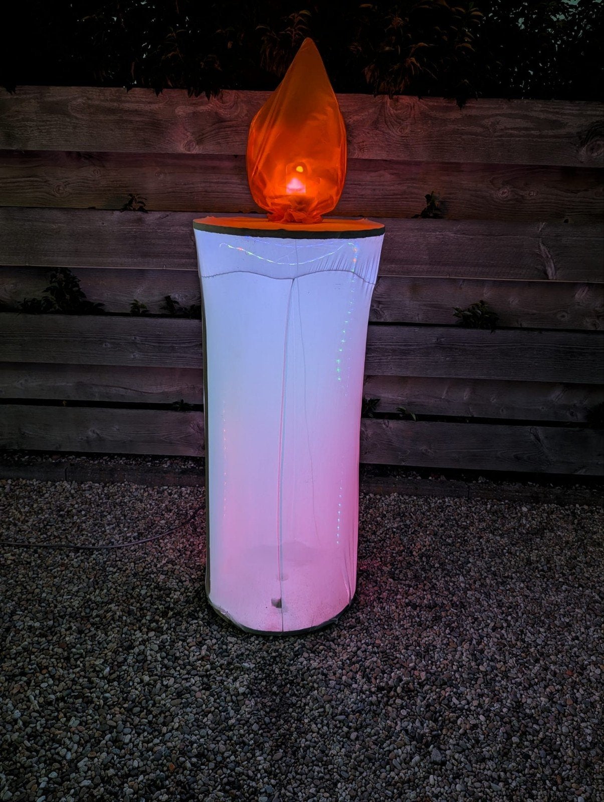 Grote LED-kaarsen voor straatverlichting /evenementen, Ophalen, Gebruikt, Overige