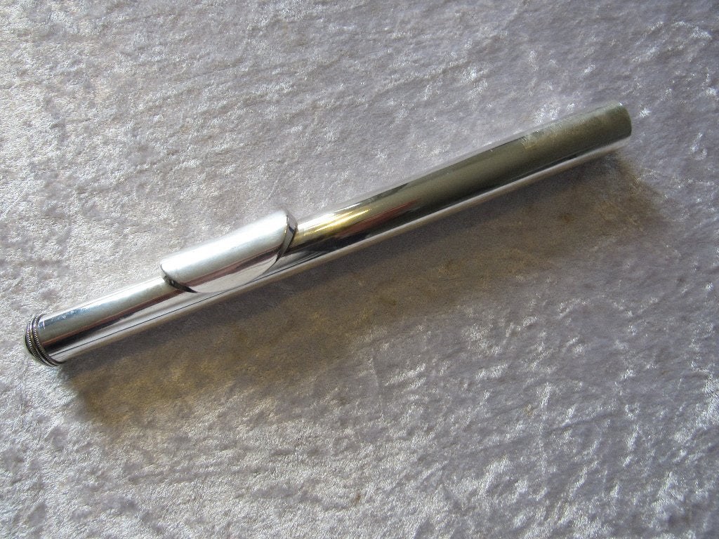 Sankyo Silver Sonic dwarsfluit, Gebruikt, -, Dwarsfluit, -