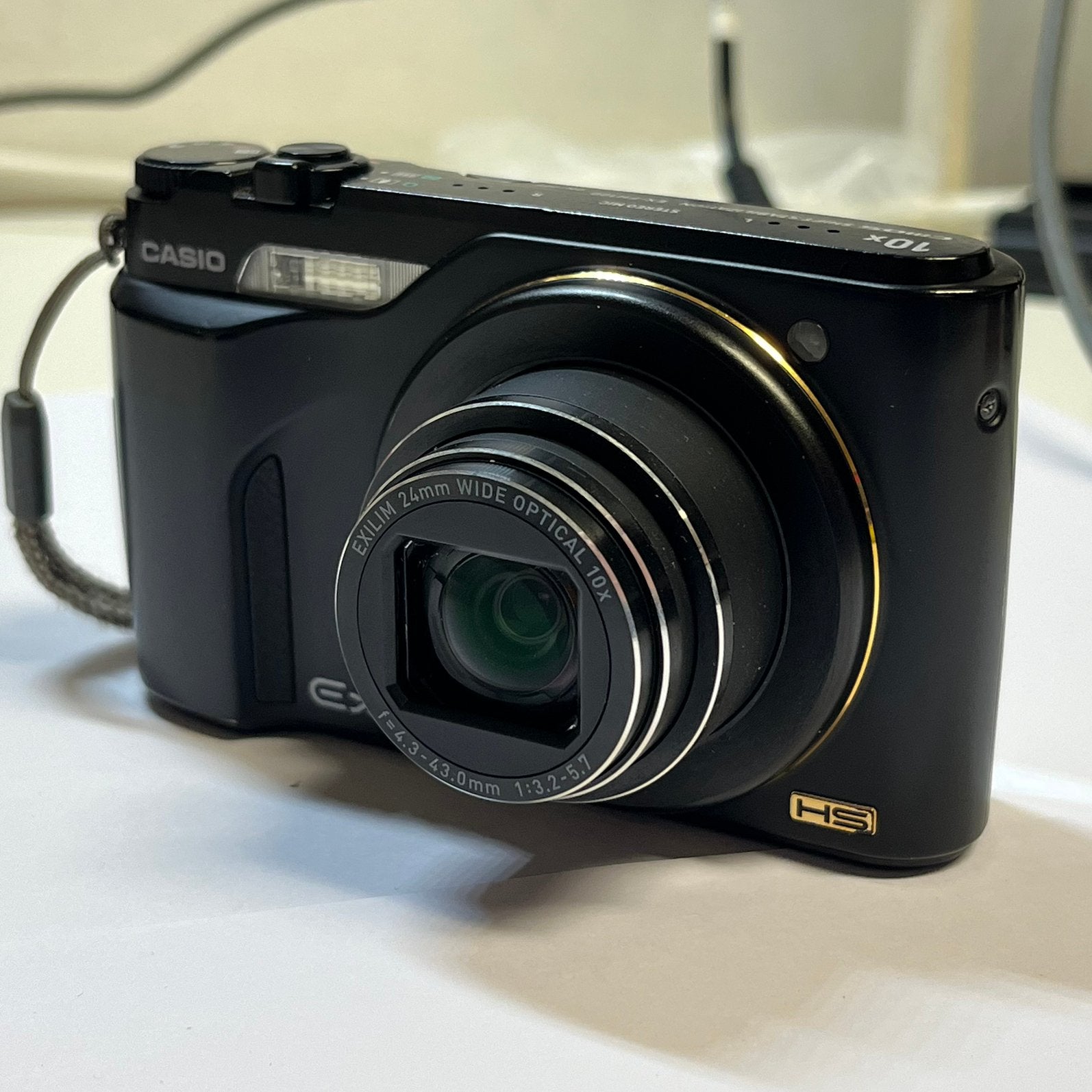 Casio Exilim EX-FH100 Digitale Camera - 10x optische zoom, Audio, Tv en Foto, Fotocamera's Digitaal, Casio, //, Ingebouwde flitser