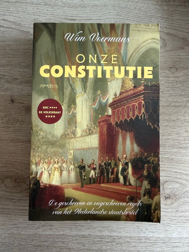 Onze Constitutie - Wim Voermans (UvA Rechtsgeleerdheid), Wim Voermans, Ophalen of Verzenden, Gamma, WO
