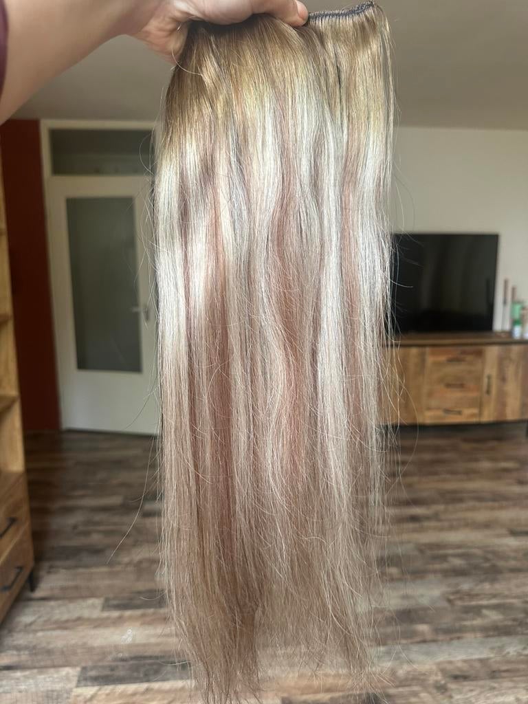 Weave extension nieuw 50cm echt haar, Ophalen of Verzenden, Nieuw, Pruik of Haarverlenging
