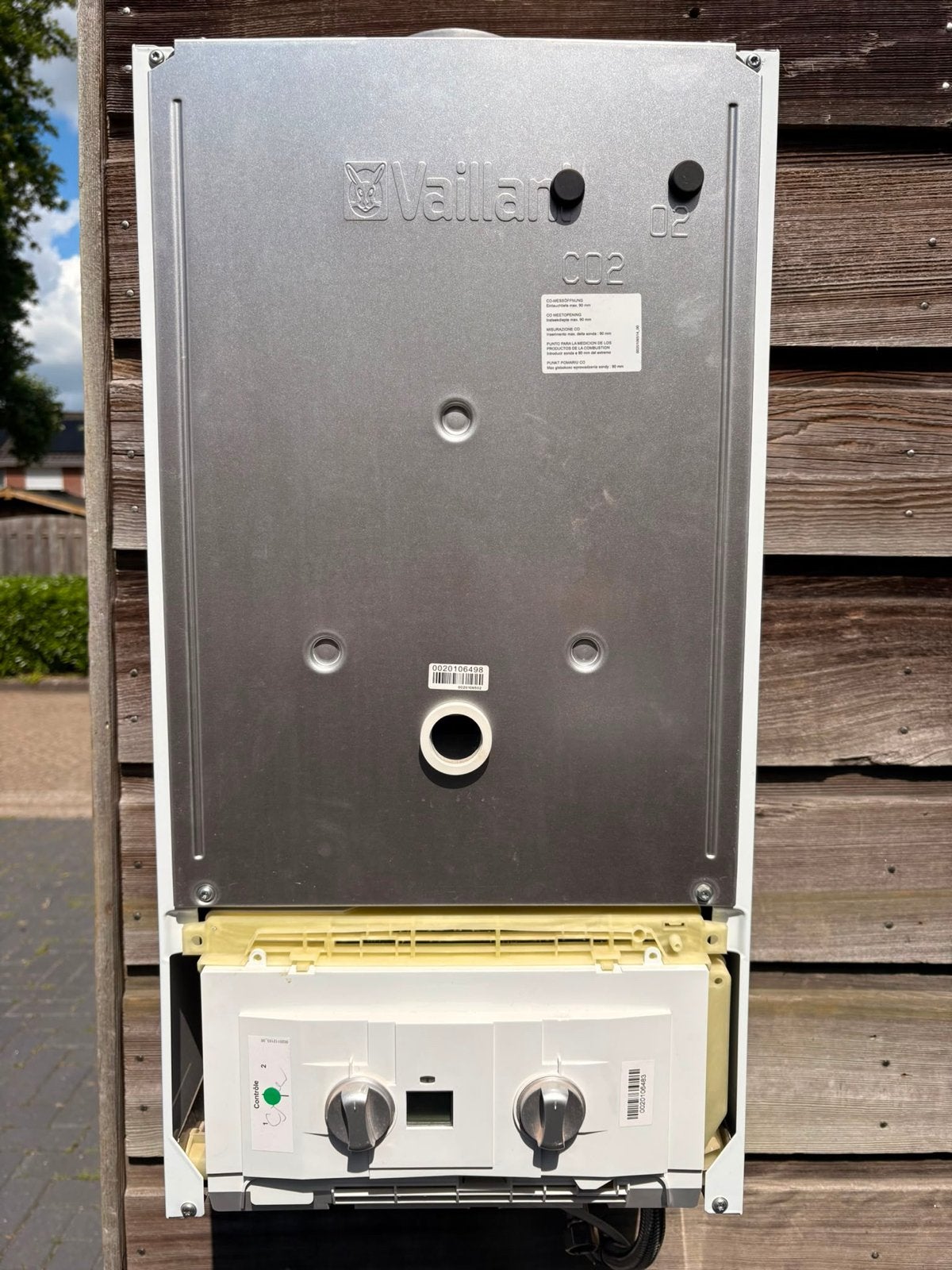 Vaillant badgeiser - Gebruikt, in goede staat, Ophalen, Gebruikt, Geiser, Minder dan 20 liter