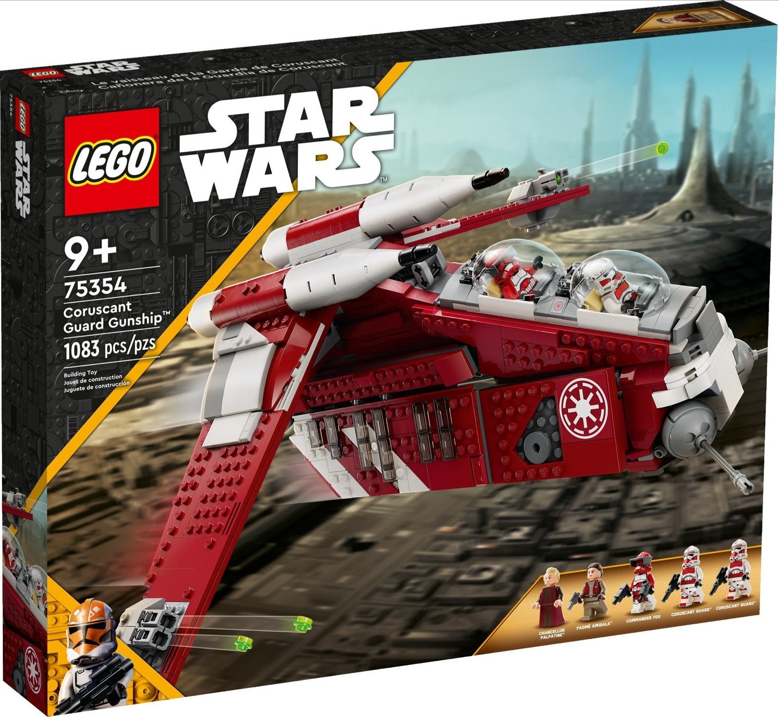 LEGO Star Wars 75354 Coruscant Guard Gunship MISB, Ophalen of Verzenden, Nieuw
