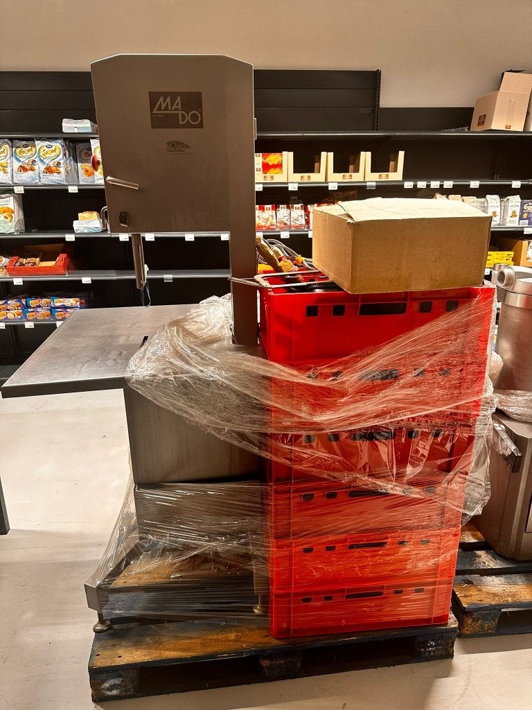 MADO MKB 751 lintzaag beenzaag slagerij 2021, Ophalen, Gebruikt, Bakkerij en Slagerij