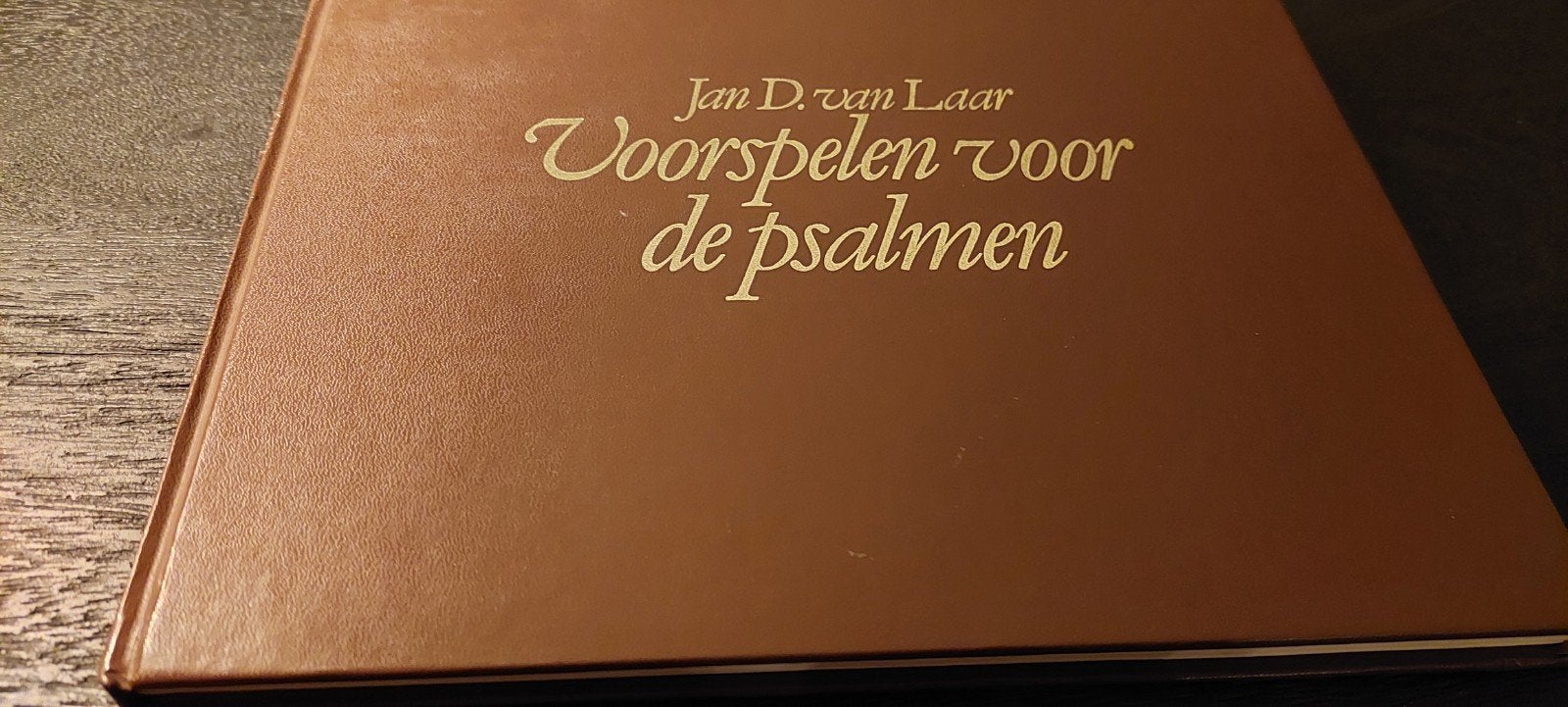 VOORSPELEN VOOR DE PSALMEN JAN D.VAN LAAR Orgel NOTENSCHRIFT, Orgel, Gebruikt, Ophalen of Verzenden, Thema