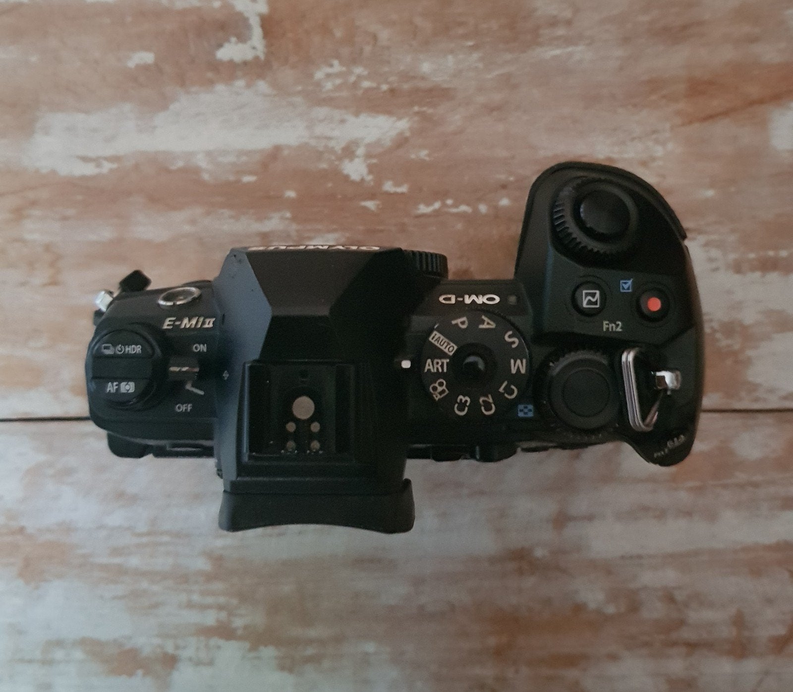 Nette Olympus OMD EM1 mark 2 ii shuttercount 18660, Audio, Tv en Foto, Fotocamera's Digitaal, Gebruikt, Accu, Ophalen of Verzenden