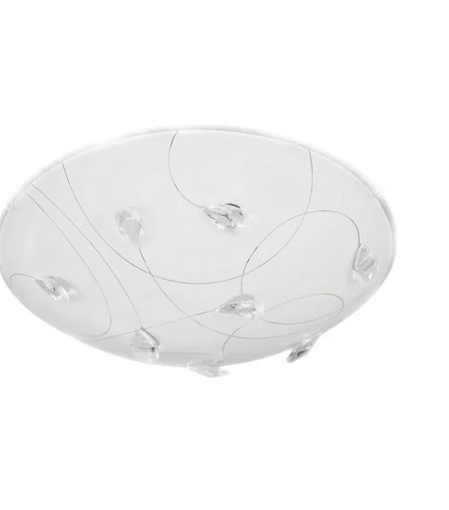 Chique LED Plafondlamp Rennes met Glaskralen - 30 cm, Ophalen, Nieuw
