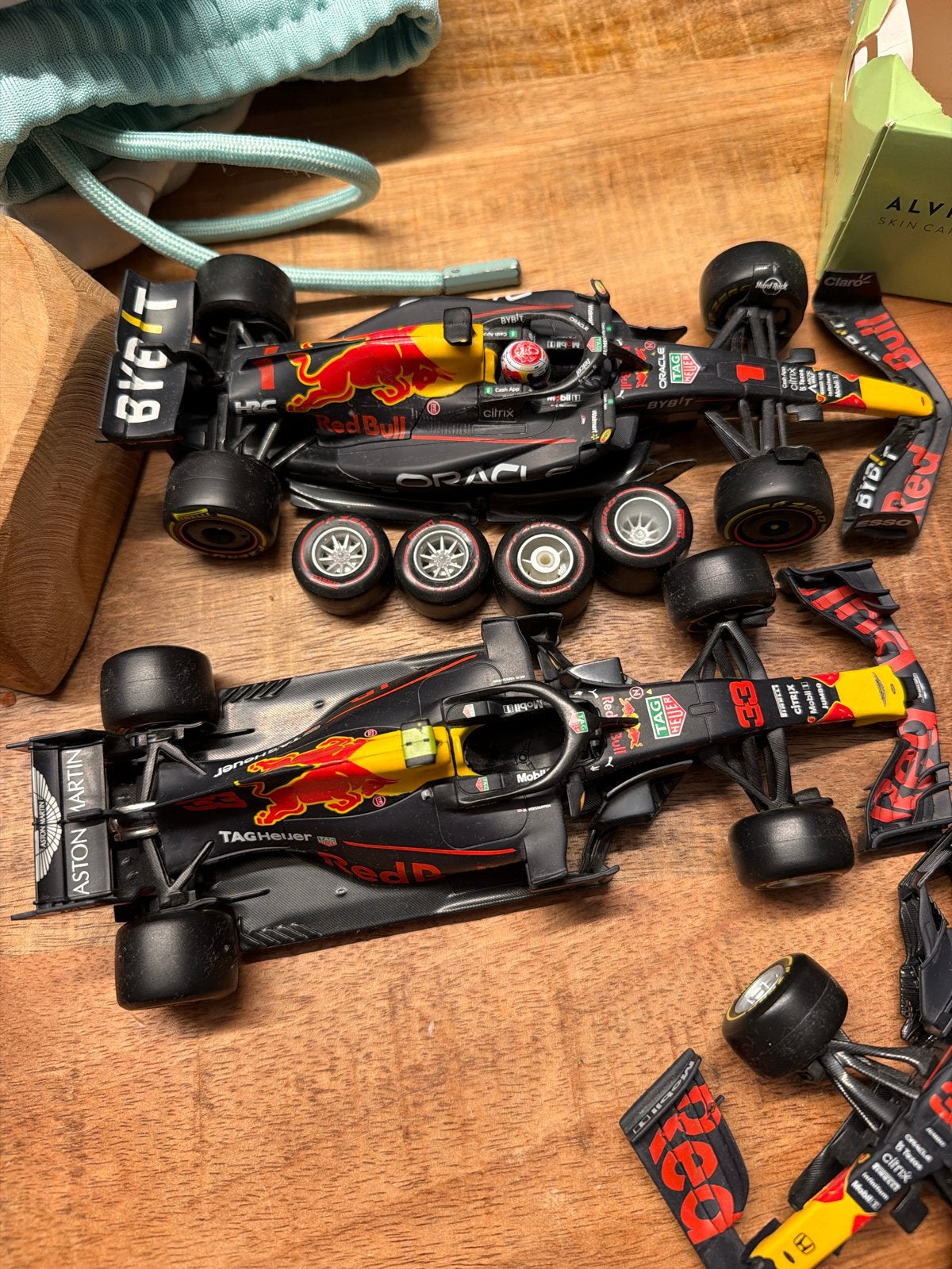 Max Verstappen Jumbo Collectie Auto's (5 stuks), Ophalen, Zo goed als nieuw, Auto, Overige merken
