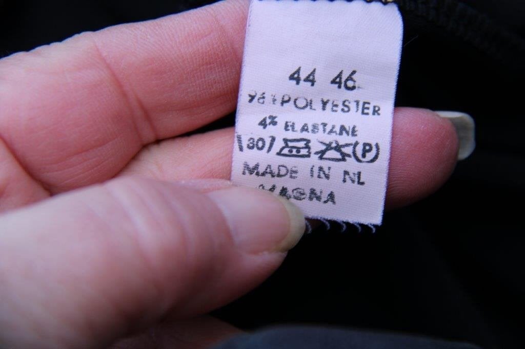 Jurk zwart Magna mt 44/46 Vaste prijs, Zwart, Maat 42/44 (L), Ophalen of Verzenden, Knielengte