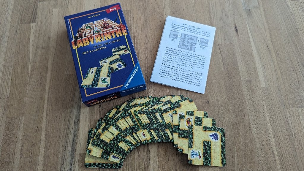 Labyrinthe - het kaartspel - Ravensburger, Ophalen of Verzenden, Zo goed als nieuw, Ravensburger