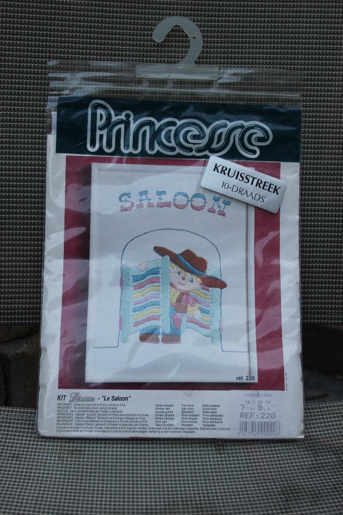 Compleet borduurpakket Princesse "Le saloon", Ophalen of Verzenden, Nieuw, Handborduren, Borduurpakket