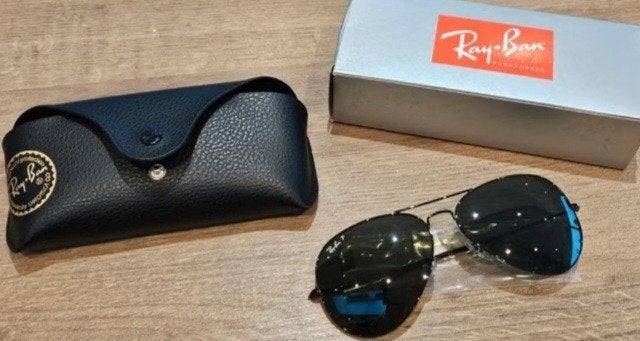 Ray-Ban Aviator 62mm NIEUW, Sieraden, Tassen en Uiterlijk, Zonnebrillen en Brillen | Heren, Ophalen of Verzenden, Nieuw, Ray-Ban