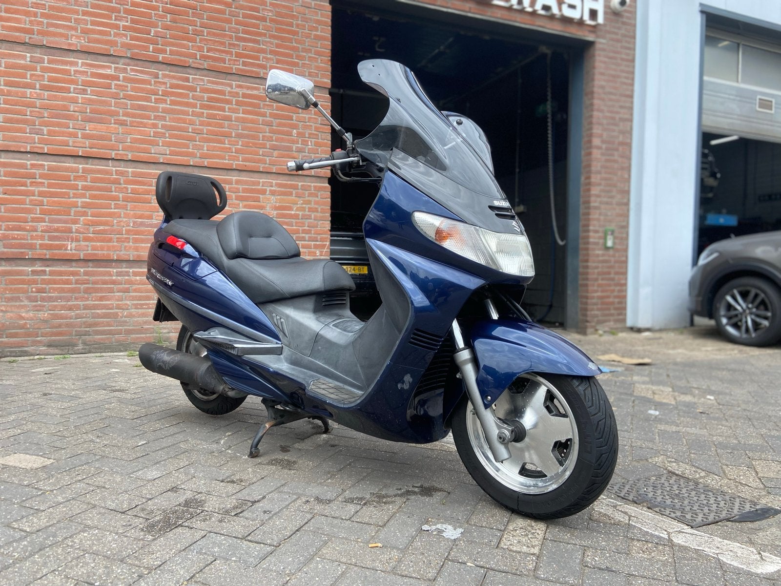 Suzuki Burgman 400 motorscooter - Blauw startmotor probleem, Fietsen en Brommers, Ophalen of Verzenden, Gebruikt, Overige typen