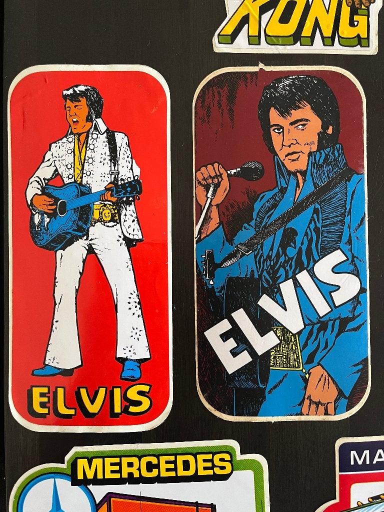 Elvis sticker, Ophalen of Verzenden, Zo goed als nieuw