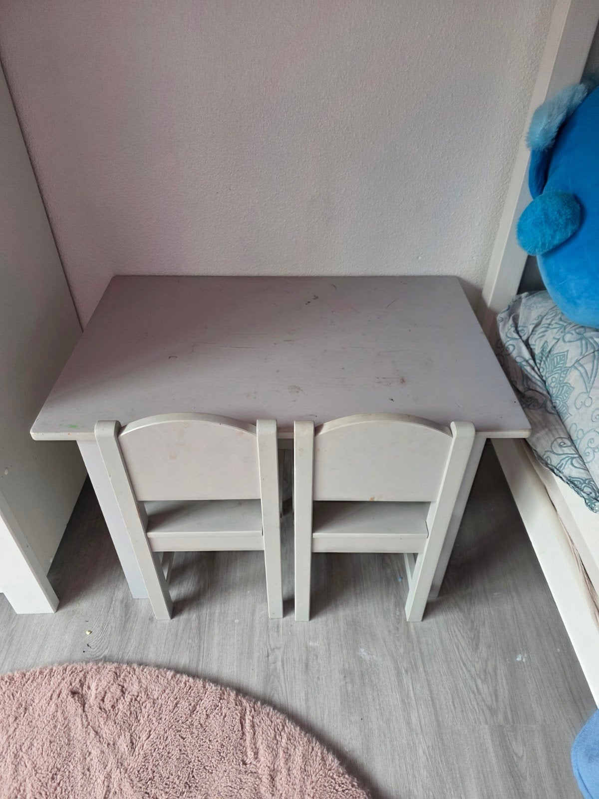 Ikea tafelje met 2 stoeltjes, Kinderen en Baby's, Ophalen, Gebruikt, Tafel(s) en Stoel(en)