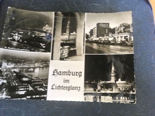 Hamburg, Duitsland, Verzamelen, Ansichtkaarten | Buitenland, Ophalen of Verzenden, Voor 1920, Gelopen, Frankrijk