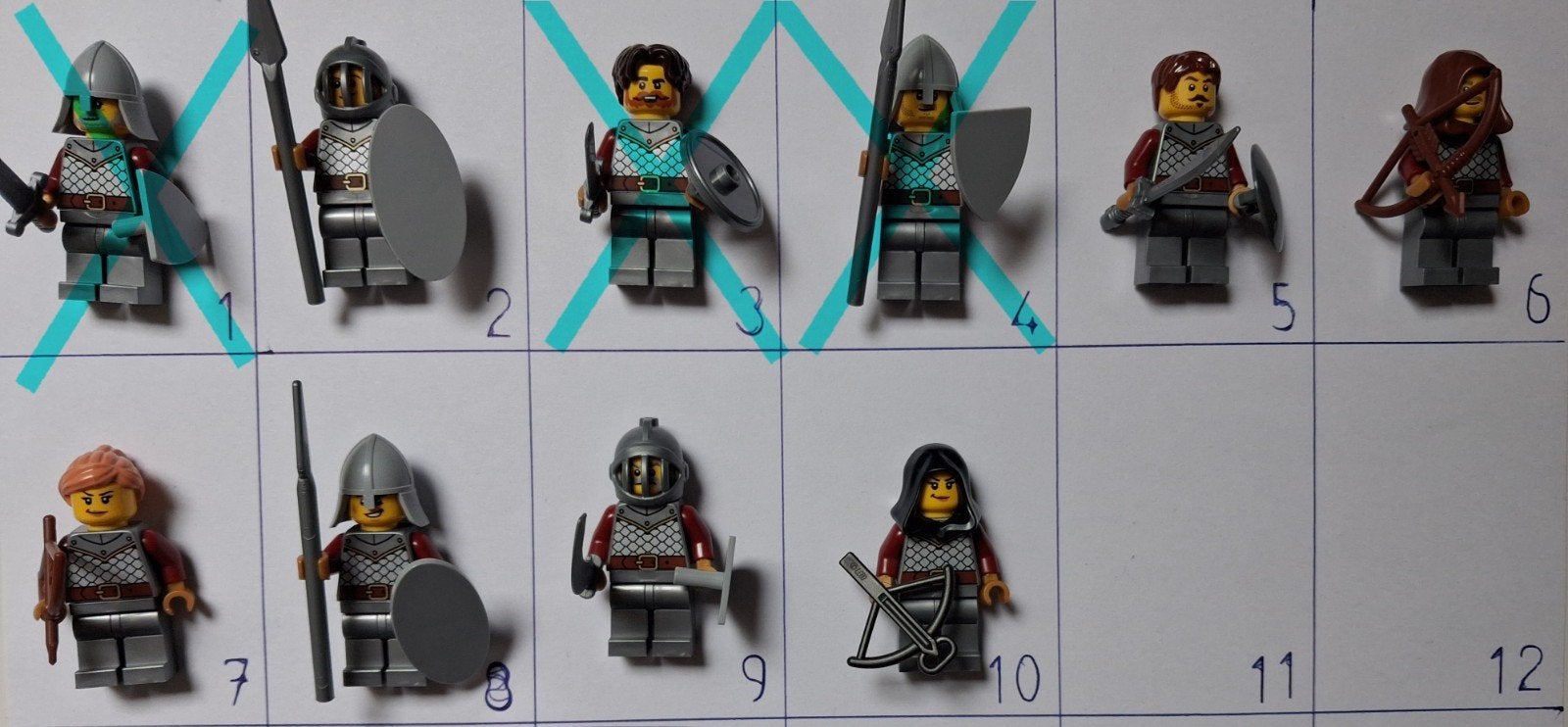 Lego Phoenix Knights | Uitzoeken €4,50 per stuk, Ophalen of Verzenden, Zo goed als nieuw