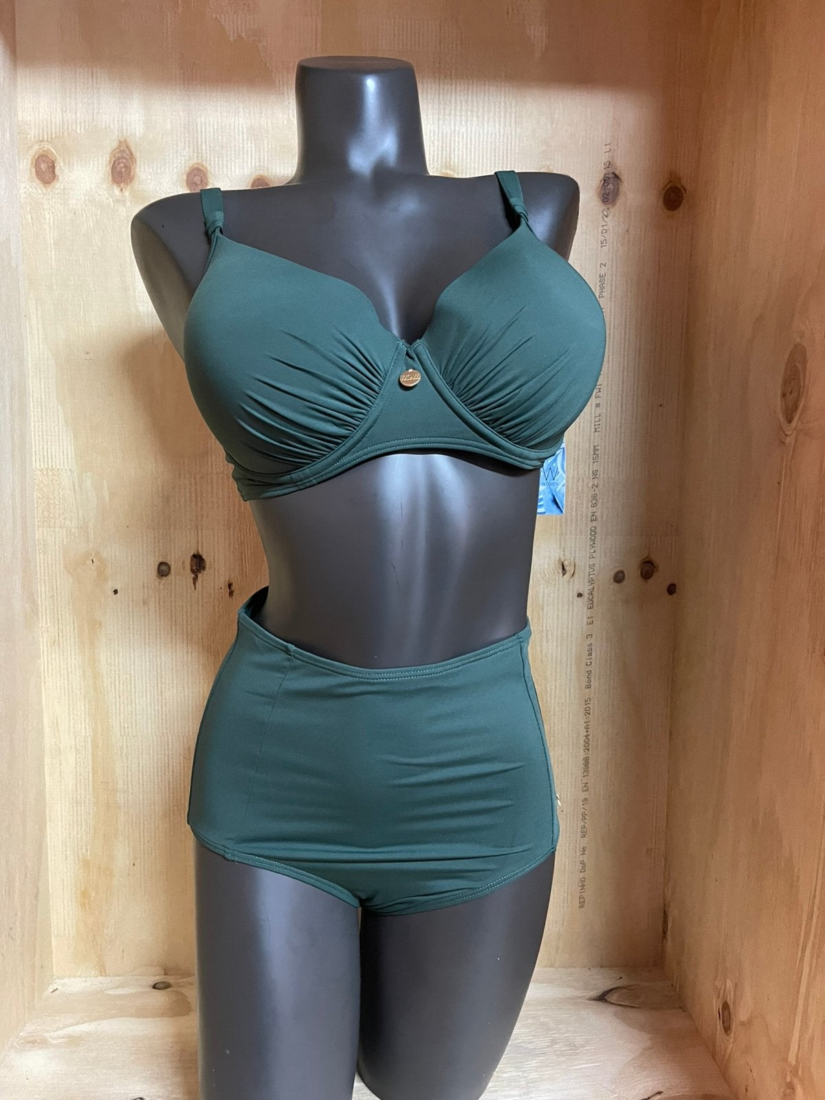 Tc wow ten cate bikini maat 40g met taille slip model, Verzenden, Nieuw, Groen, Bikini