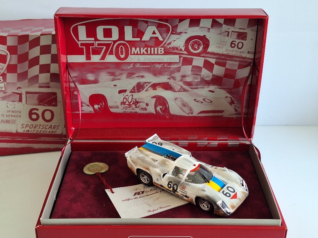 Fly Lola T70 MK3B 24hs Daytona 1969 Limited Ref Z2, Overige merken, Racebaan, Fly, Nieuw