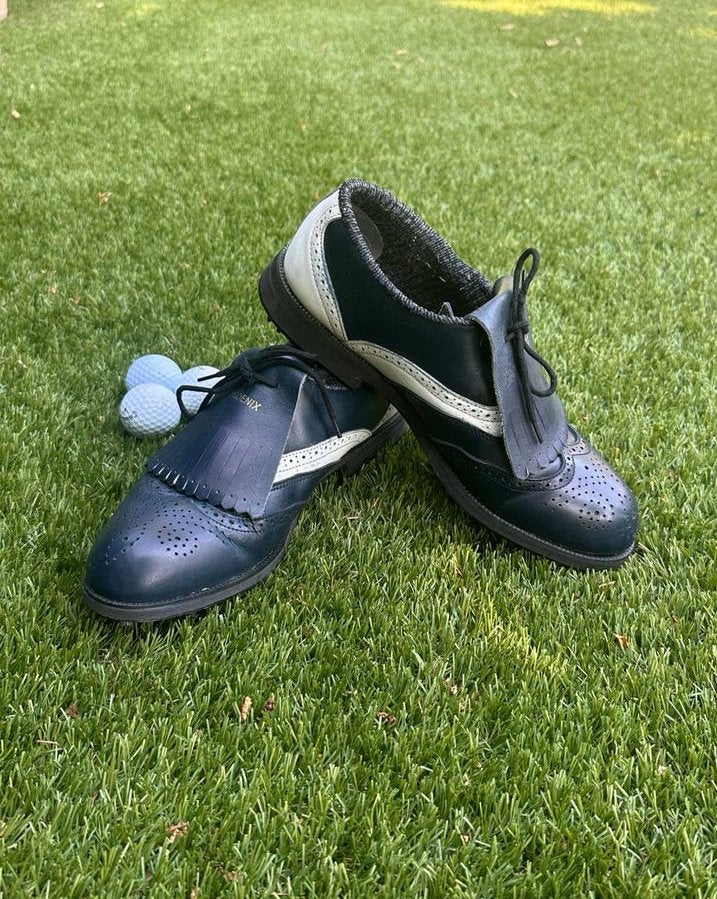 Leren golfschoenen Phoenix maat 41, Ophalen of Verzenden, Gebruikt, Schoenen